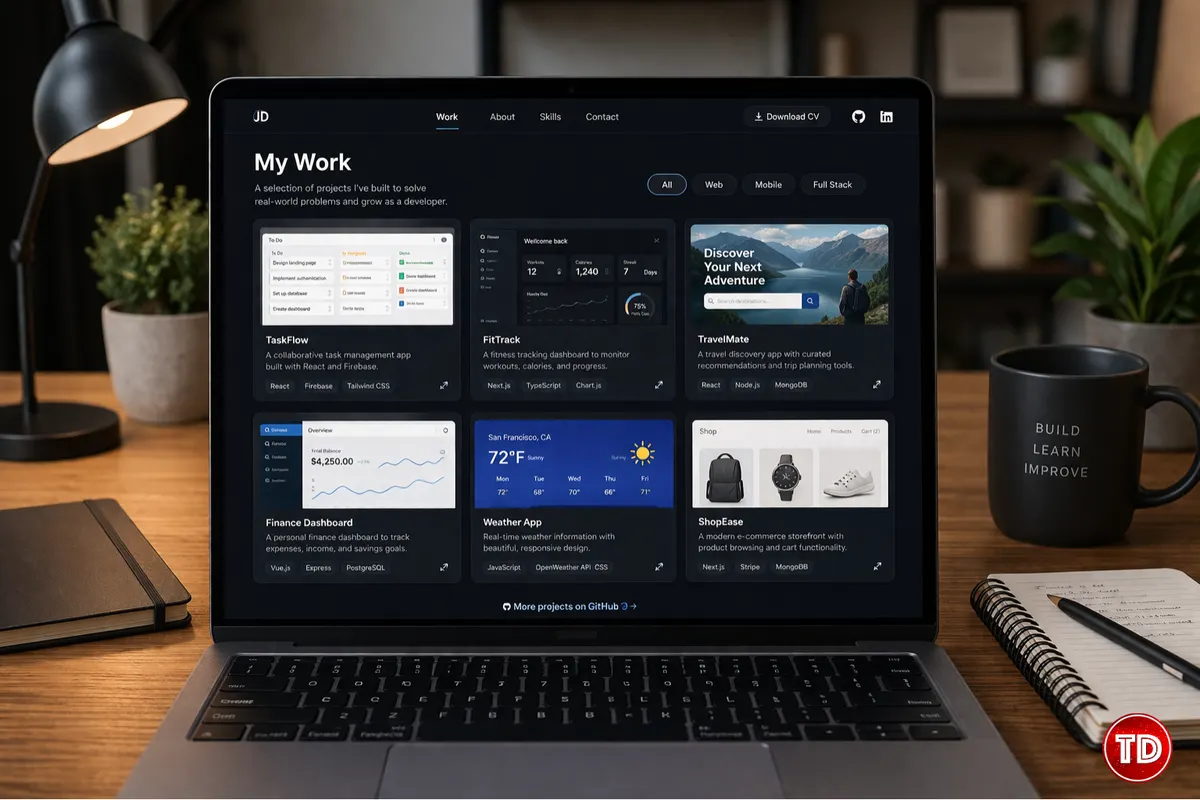 Why Having a Portfolio (With Real Projects) Changes Everything