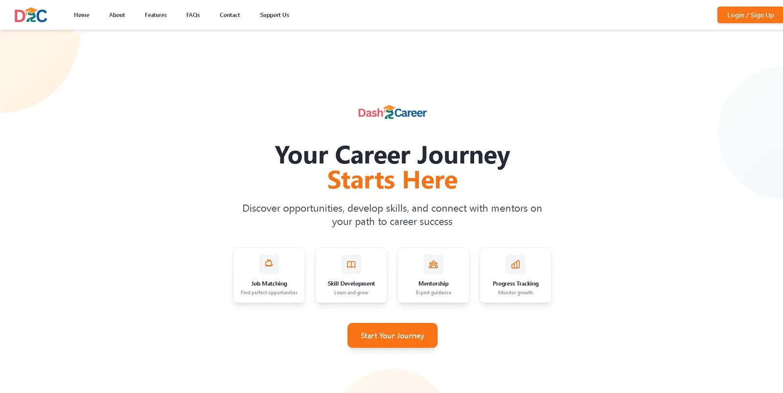 Dash2Career — Your Career Journey Starts Here